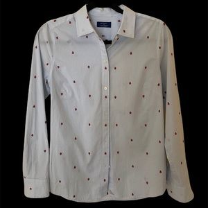 UNTUCKit Striped Lady Bug Button Down Shirt